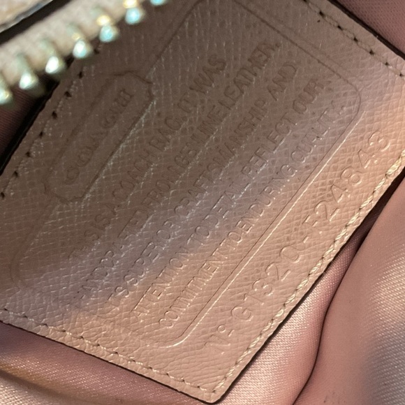 Coach Black Campbell Turnlock Leather Crossbody Camera Bag (COACH F24843) - Picture 2 of 10